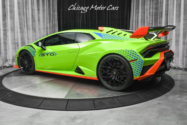 Used 2021 Lamborghini Huracan STO Coupe ONLY 1K Miles! Incredible Spec! LOADED with Options! for sale Sold at Chicago Motor Cars in West Chicago IL 60185 3