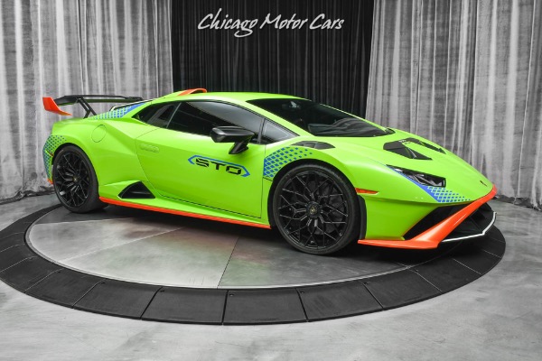Used 2021 Lamborghini Huracan STO Coupe ONLY 1K Miles! Incredible Spec! LOADED with Options! for sale Sold at Chicago Motor Cars in West Chicago IL 60185 6
