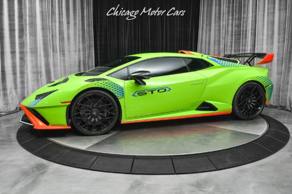 Used 2021 Lamborghini Huracan STO Coupe ONLY 1K Miles! Incredible Spec! LOADED with Options! for sale Sold at Chicago Motor Cars in West Chicago IL 60185 1