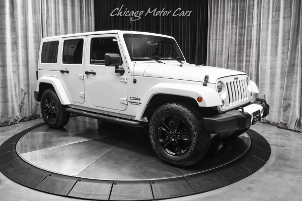 Used 2015 Jeep Wrangler Unlimited Sport S 4X4 SUV Matching Hard Top! 5-Speed Auto! Extremely Clean! for sale Sold at Chicago Motor Cars in West Chicago IL 60185 6