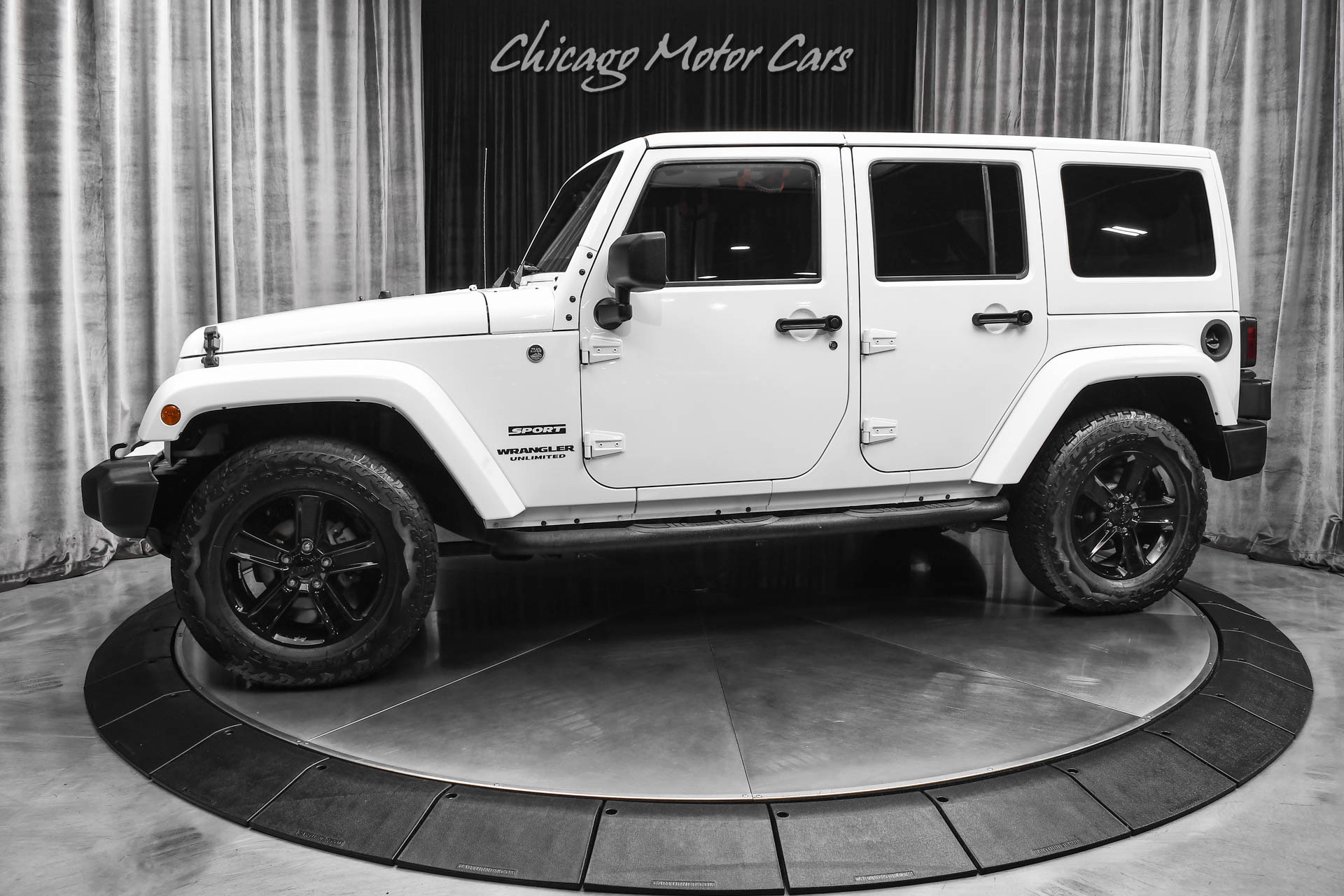 Used 2015 Jeep Wrangler Unlimited Sport S 4X4 SUV Matching Hard Top! 5-Speed Auto! Extremely Clean! for sale Sold at Chicago Motor Cars in West Chicago IL 60185 1