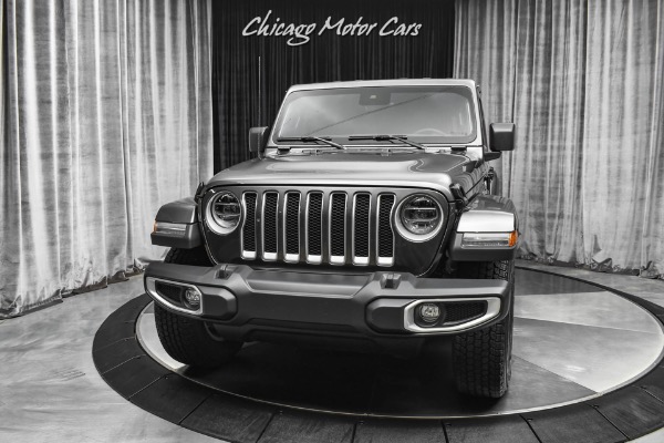 Used 2022 Jeep Wrangler Unlimited Sahara 4X4 Huge MSRP Loaded Leather Advanced Safety Group LOADED! for sale Sold at Chicago Motor Cars in West Chicago IL 60185 2
