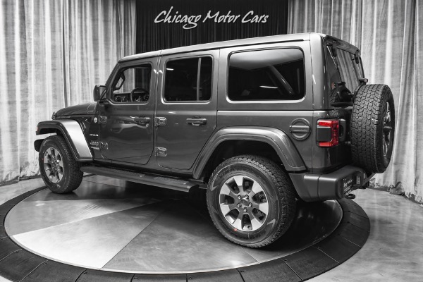 Used 2022 Jeep Wrangler Unlimited Sahara 4X4 Huge MSRP Loaded Leather Advanced Safety Group LOADED! for sale Sold at Chicago Motor Cars in West Chicago IL 60185 3