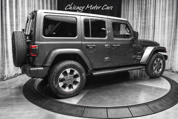 Used 2022 Jeep Wrangler Unlimited Sahara 4X4 Huge MSRP Loaded Leather Advanced Safety Group LOADED! for sale Sold at Chicago Motor Cars in West Chicago IL 60185 5