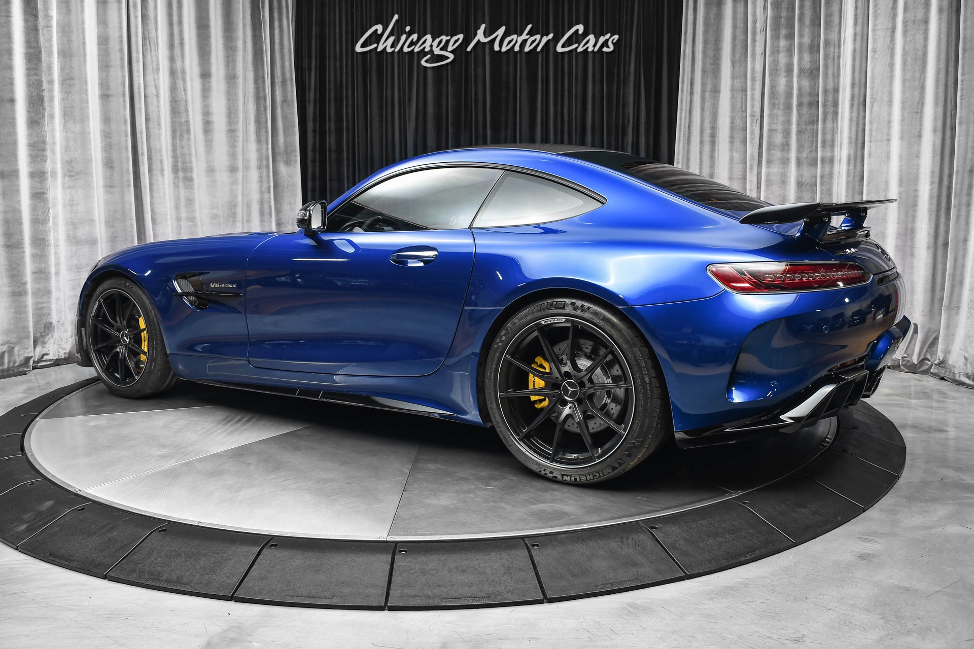 Used-2020-Mercedes-Benz-AMG-GTR-Coupe-ONLY-5K-Miles-Brilliant-Blue-Carbon-Fiber-FULL-Front-PPF