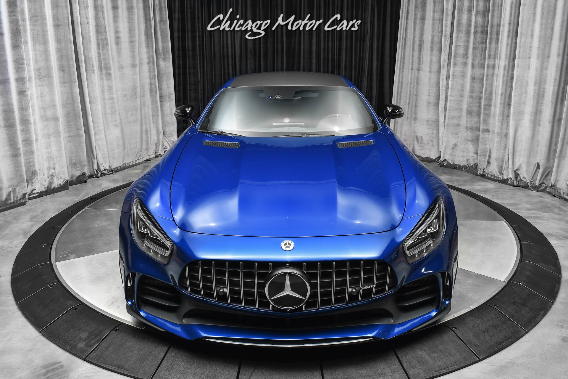 Used-2020-Mercedes-Benz-AMG-GTR-Coupe-ONLY-5K-Miles-Brilliant-Blue-Carbon-Fiber-FULL-Front-PPF