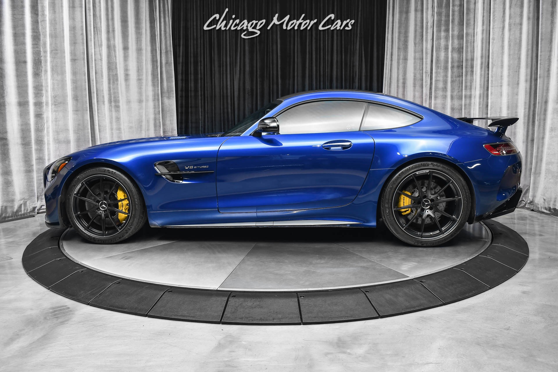 Used-2020-Mercedes-Benz-AMG-GTR-Coupe-ONLY-5K-Miles-Brilliant-Blue-Carbon-Fiber-FULL-Front-PPF