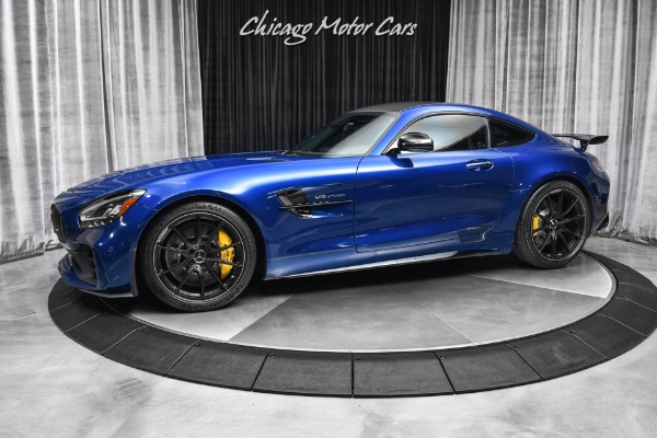 Used 2020 Mercedes-Benz AMG GTR Coupe ONLY 5K Miles! Brilliant Blue! Carbon Fiber! FULL Front PPF! for sale Sold at Chicago Motor Cars in West Chicago IL 60185 1