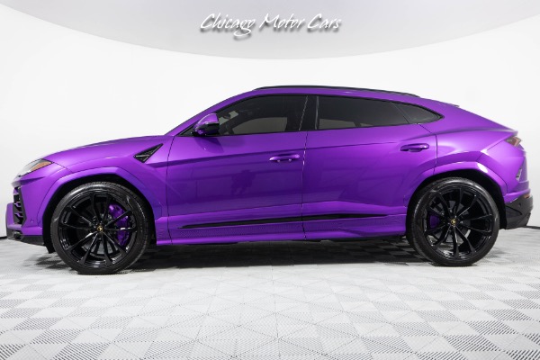 Used 2021 Lamborghini Urus SUV Full PPF! Stunning Viola Pasifae! HARD LOADED Upgraded Exhaust! for sale Sold at Chicago Motor Cars in West Chicago IL 60185 2