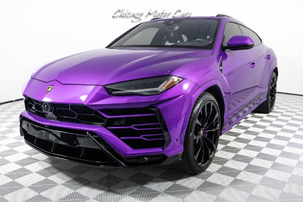 Used 2021 Lamborghini Urus SUV Full PPF! Stunning Viola Pasifae! HARD LOADED Upgraded Exhaust! for sale Sold at Chicago Motor Cars in West Chicago IL 60185 5