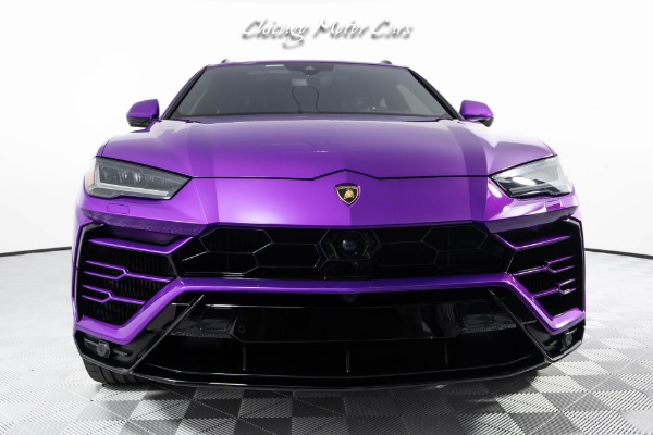 Used 2021 Lamborghini Urus SUV Full PPF! Stunning Viola Pasifae! HARD LOADED Upgraded Exhaust! for sale Sold at Chicago Motor Cars in West Chicago IL 60185 6