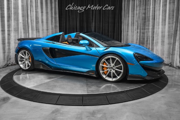 Used 2020 McLaren 600LT Spider Convertible PERFECT Spec! HRE Wheels! Only 3k Miles! LOADED! for sale Sold at Chicago Motor Cars in West Chicago IL 60185 6