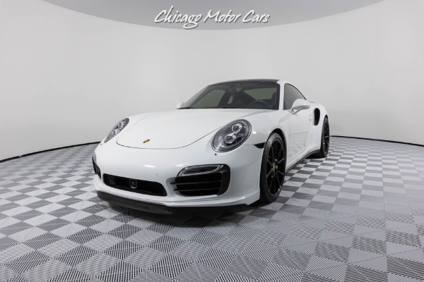 Used 2014 Porsche 911 Turbo S Coupe White Burmester High-End! Infotainment Package! LOADED for sale Sold at Chicago Motor Cars in West Chicago IL 60185 2
