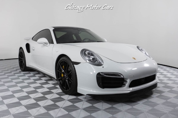Used 2014 Porsche 911 Turbo S Coupe White Burmester High-End! Infotainment Package! LOADED for sale Sold at Chicago Motor Cars in West Chicago IL 60185 5