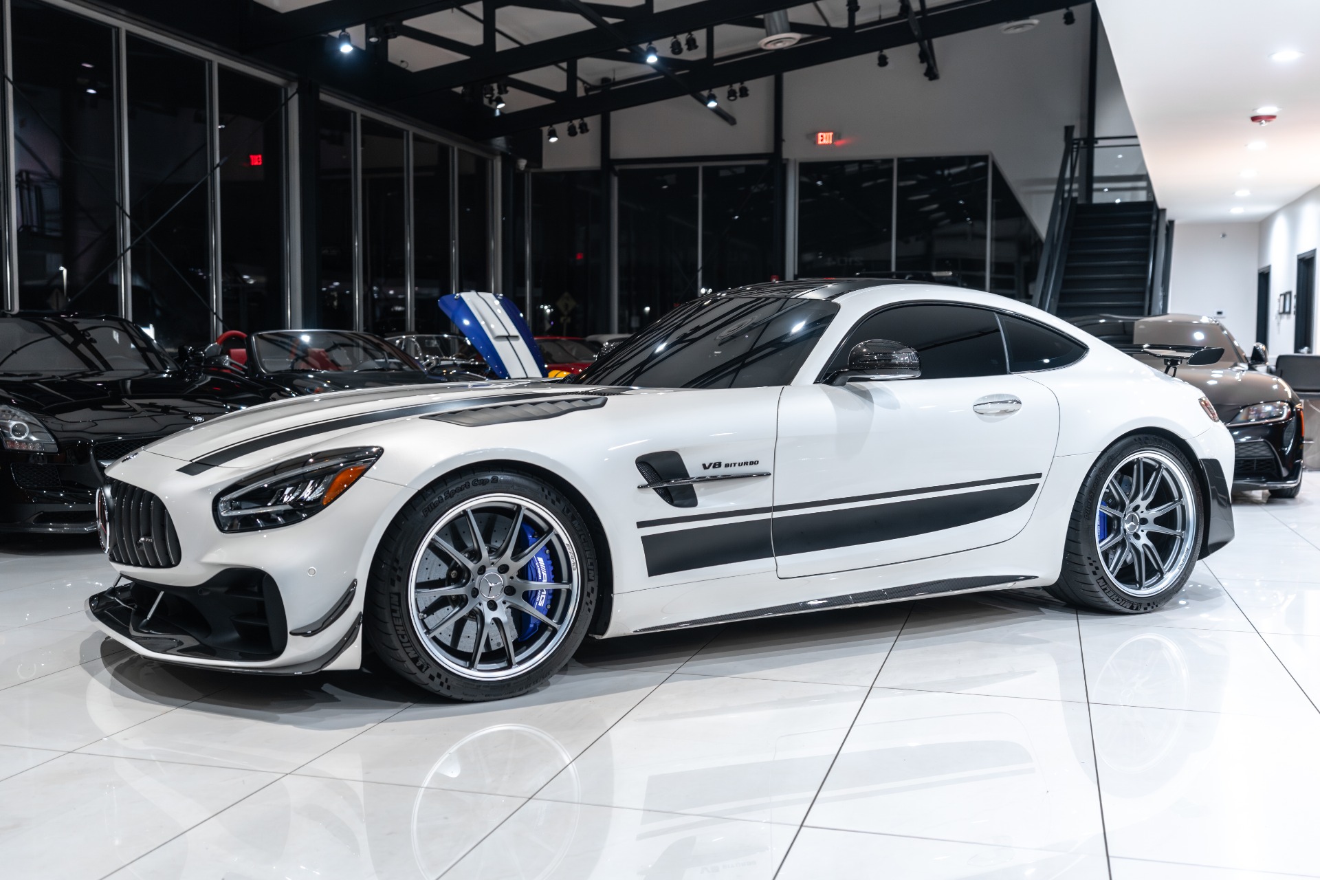 Used-2020-Mercedes-Benz-AMG-GTR-Pro-Coupe-Ceramic-Brakes-Burmester-Exclusive-Interior-LOADED