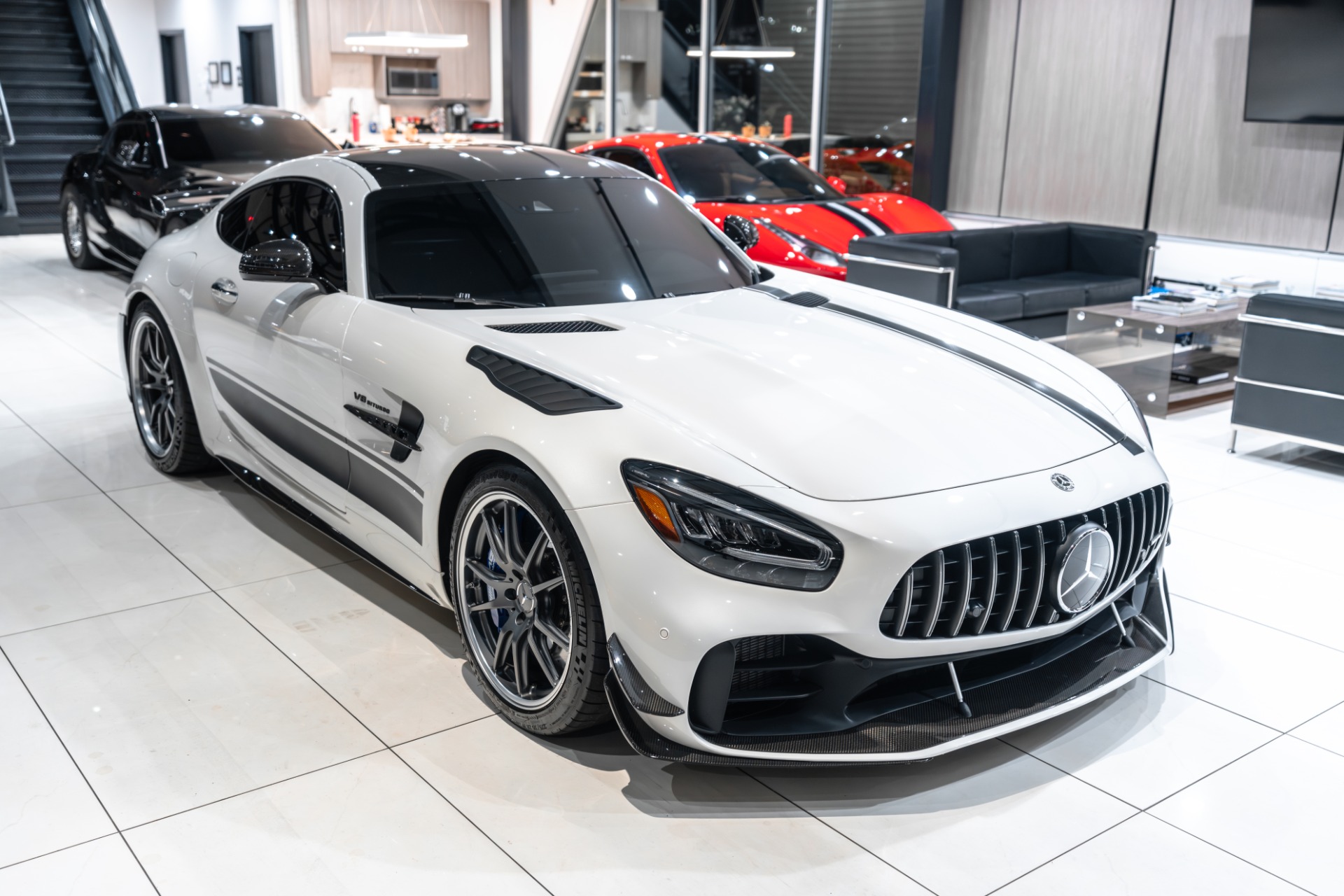 Used-2020-Mercedes-Benz-AMG-GTR-Pro-Coupe-Ceramic-Brakes-Burmester-Exclusive-Interior-LOADED