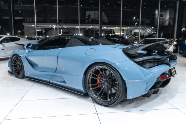 Used 2020 McLaren 720S Spider Performance NOVITEC NLARGO Wide Body Package! Full PPF! China Blue for sale Sold at Chicago Motor Cars in West Chicago IL 60185 4