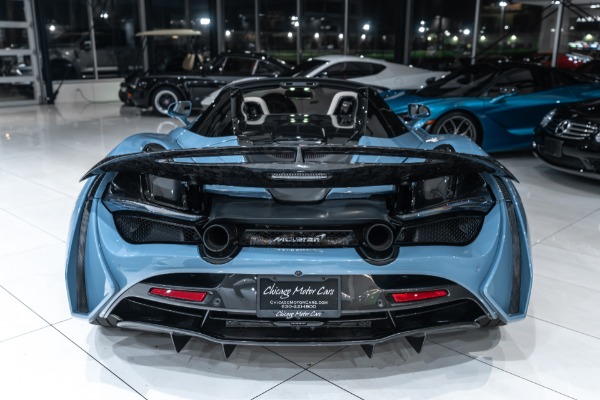 Used 2020 McLaren 720S Spider Performance NOVITEC NLARGO Wide Body Package! Full PPF! China Blue for sale Sold at Chicago Motor Cars in West Chicago IL 60185 5