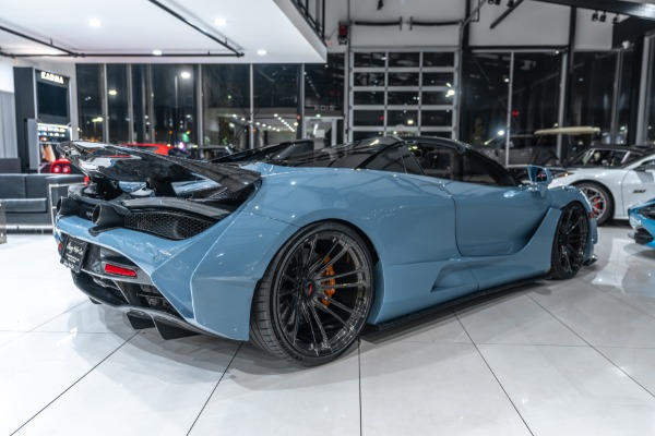 Used 2020 McLaren 720S Spider Performance NOVITEC NLARGO Wide Body Package! Full PPF! China Blue for sale Sold at Chicago Motor Cars in West Chicago IL 60185 6