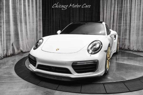 Used 2017 Porsche 911 Turbo S Coupe MSRP $223k+ 2500 Miles! Front Lift! PDLS+! Burmester High-End! LOADED for sale Sold at Chicago Motor Cars in West Chicago IL 60185 2
