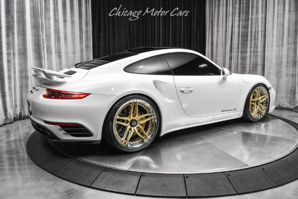 Used 2017 Porsche 911 Turbo S Coupe MSRP $223k+ 2500 Miles! Front Lift! PDLS+! Burmester High-End! LOADED for sale Sold at Chicago Motor Cars in West Chicago IL 60185 5