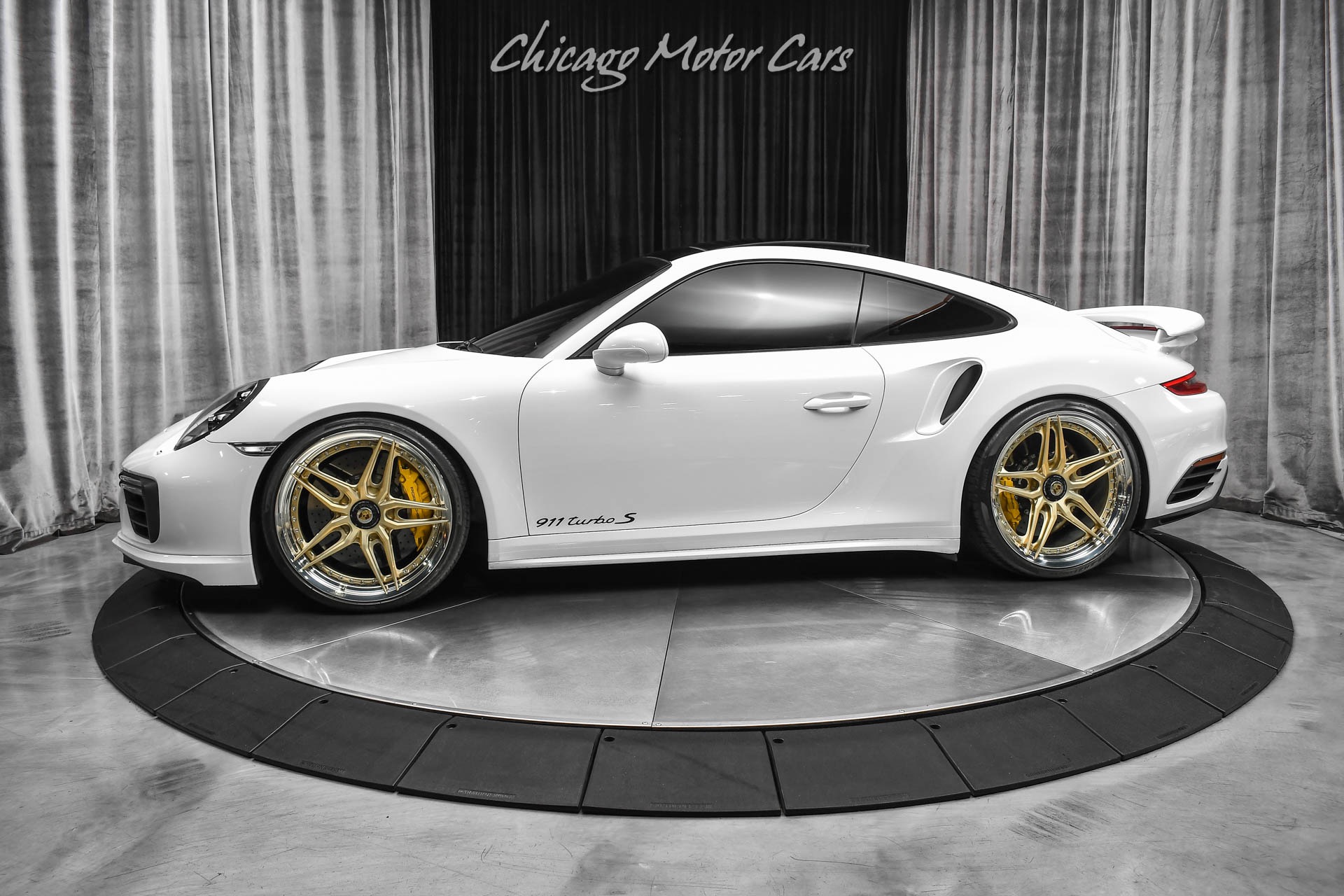 Used 2017 Porsche 911 Turbo S Coupe MSRP $223k+ 2500 Miles! Front Lift! PDLS+! Burmester High-End! LOADED for sale Sold at Chicago Motor Cars in West Chicago IL 60185 1