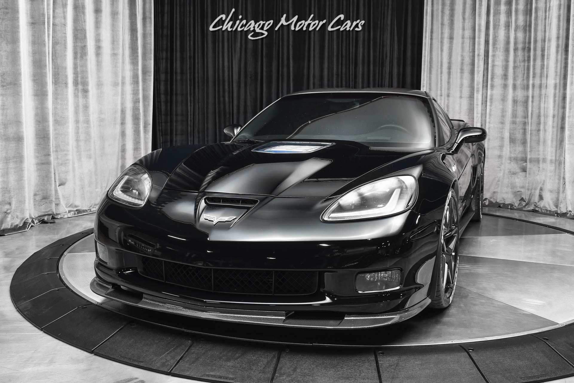 Used-2009-Chevrolet-Corvette-ZR1-Coupe-3ZR-LOW-Miles-Tastefully-Modified-Incredible-Example-Front-PP