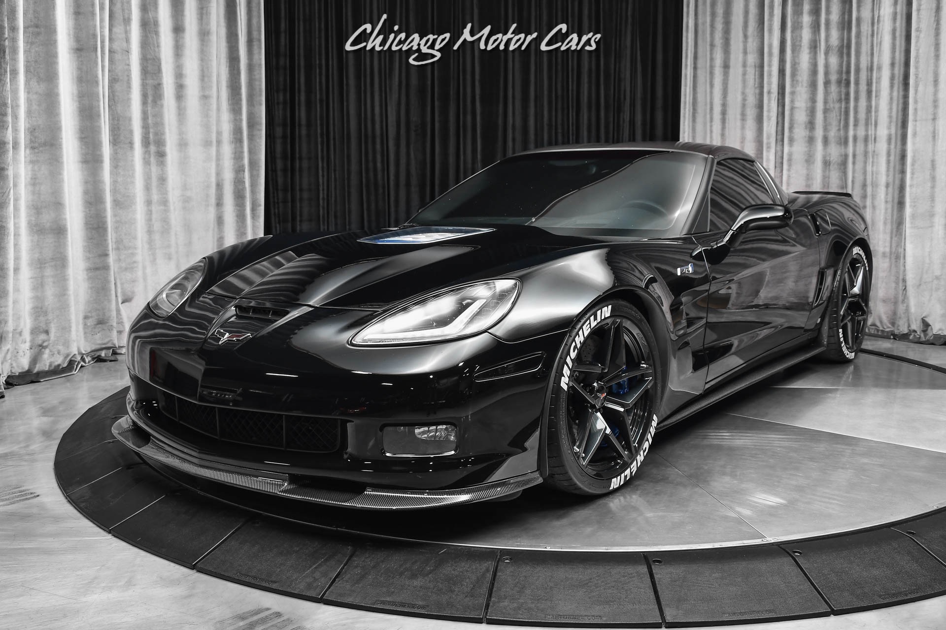 Used-2009-Chevrolet-Corvette-ZR1-Coupe-3ZR-LOW-Miles-Tastefully-Modified-Incredible-Example-Front-PP