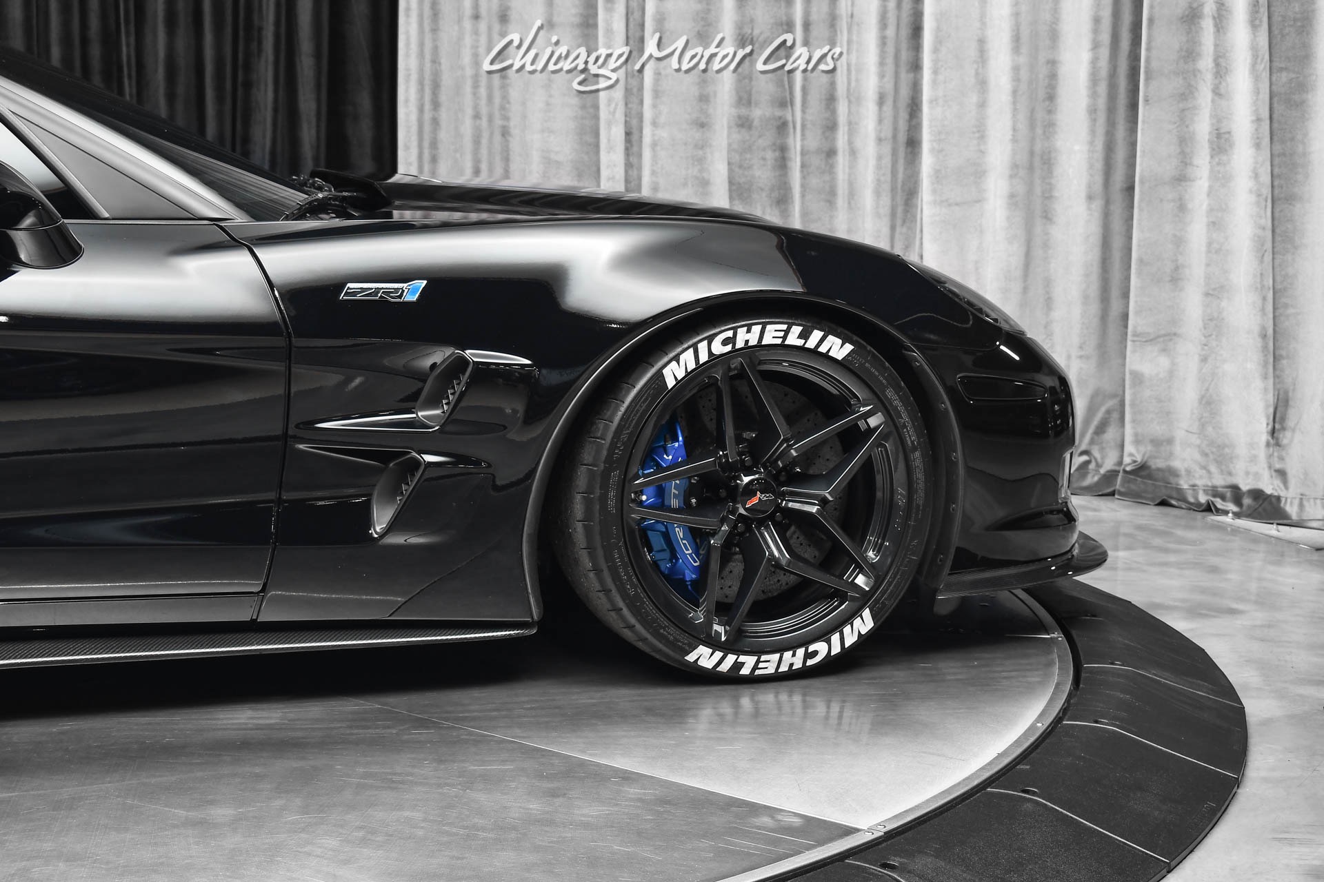 Used-2009-Chevrolet-Corvette-ZR1-Coupe-3ZR-LOW-Miles-Tastefully-Modified-Incredible-Example-Front-PP