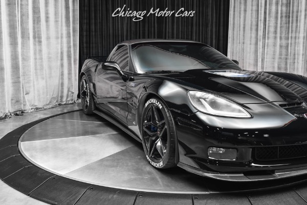 Used-2009-Chevrolet-Corvette-ZR1-Coupe-3ZR-LOW-Miles-Tastefully-Modified-Incredible-Example-Front-PP