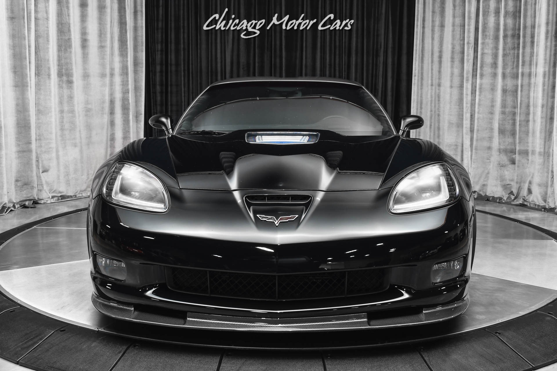 Used-2009-Chevrolet-Corvette-ZR1-Coupe-3ZR-LOW-Miles-Tastefully-Modified-Incredible-Example-Front-PP