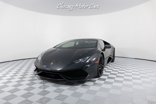 Used 2015 Lamborghini Huracan LP610-4 RED INTERIOR! FRONT VEHICLE LIFT FORGED CARBON ENGINE BAY! LOADED! for sale Sold at Chicago Motor Cars in West Chicago IL 60185 5