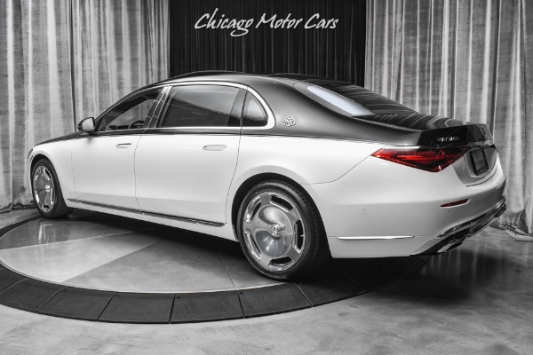 Used 2022 Mercedes-Benz S580 Maybach Maybach S580 4Matic Luxury Sedan Delivery Miles! 2 Tone! LOADED! for sale Sold at Chicago Motor Cars in West Chicago IL 60185 3