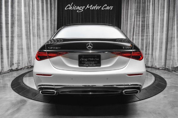 Used 2022 Mercedes-Benz S580 Maybach Maybach S580 4Matic Luxury Sedan Delivery Miles! 2 Tone! LOADED! for sale Sold at Chicago Motor Cars in West Chicago IL 60185 4