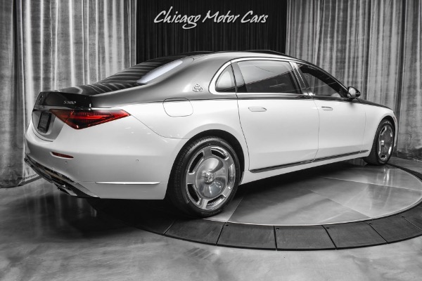 Used 2022 Mercedes-Benz S580 Maybach Maybach S580 4Matic Luxury Sedan Delivery Miles! 2 Tone! LOADED! for sale Sold at Chicago Motor Cars in West Chicago IL 60185 5