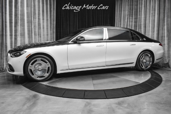 Used 2022 Mercedes-Benz S580 Maybach Maybach S580 4Matic Luxury Sedan Delivery Miles! 2 Tone! LOADED! for sale Sold at Chicago Motor Cars in West Chicago IL 60185 1