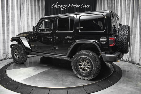 Used 2022 Jeep Wrangler Unlimited Rubicon 392 SUV 6.4L HEMI V8! Black LOADED for sale Sold at Chicago Motor Cars in West Chicago IL 60185 3
