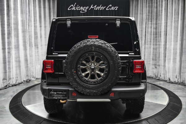 Used 2022 Jeep Wrangler Unlimited Rubicon 392 SUV 6.4L HEMI V8! Black LOADED for sale Sold at Chicago Motor Cars in West Chicago IL 60185 4