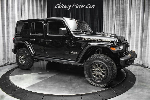 Used 2022 Jeep Wrangler Unlimited Rubicon 392 SUV 6.4L HEMI V8! Black LOADED for sale Sold at Chicago Motor Cars in West Chicago IL 60185 6