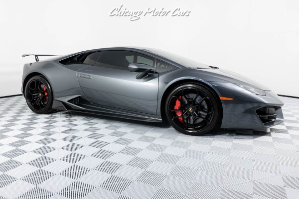 Used-2016-Lamborghini-Huracan-LP580-2-COUPE-STYLE-PACKAGE-CARBON-FIBER-WING-LOW-MILES-LOADED