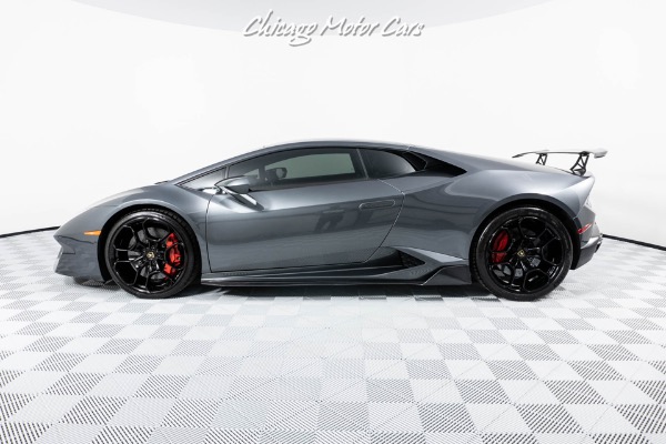 Used-2016-Lamborghini-Huracan-LP580-2-COUPE-CARBON-FIBER-WING-LOW-MILES-FRONT-VEHICLE-LIFT-LOADED