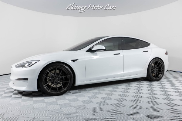 Used 2021 Tesla Model S Plaid AG WHEELS AUTO PILOT  ONLY 4K MILES for sale Sold at Chicago Motor Cars in West Chicago IL 60185 1