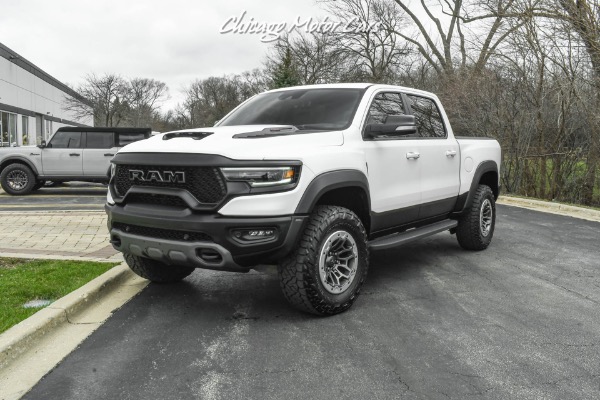Used 2021 Ram 1500 TRX Crew Cab 4X4 Pickup Truck Level 2 Equipment Group! Carbon Package! LOADED for sale Sold at Chicago Motor Cars in West Chicago IL 60185 2
