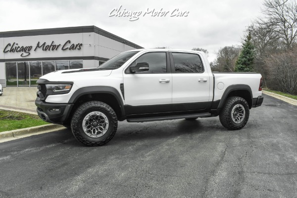 Used 2021 Ram 1500 TRX Crew Cab 4X4 Pickup Truck Level 2 Equipment Group! Carbon Package! LOADED for sale Sold at Chicago Motor Cars in West Chicago IL 60185 1