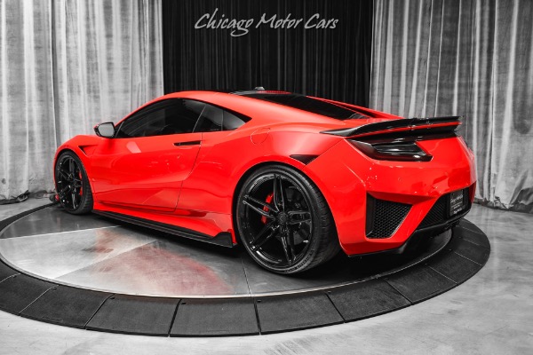 Used 2017 Acura NSX SH-AWD Sport Hybrid Coupe! 10k miles! Tons of Carbon Fiber! Anrky Wheels for sale Sold at Chicago Motor Cars in West Chicago IL 60185 3