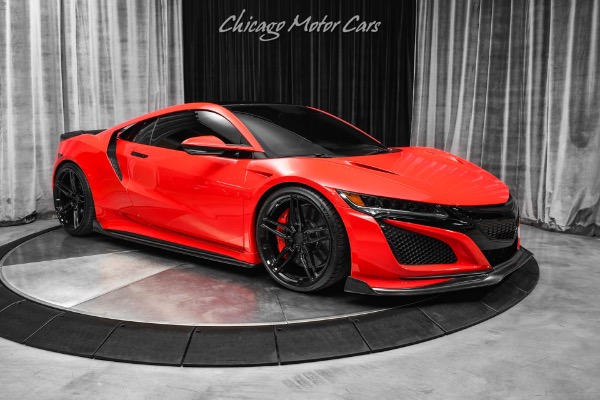 Used 2017 Acura NSX SH-AWD Sport Hybrid Coupe! 10k miles! Tons of Carbon Fiber! Anrky Wheels for sale Sold at Chicago Motor Cars in West Chicago IL 60185 6