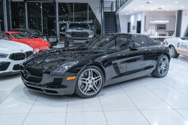 Used 2012 Mercedes-Benz SLS AMG Coupe. Low miles RENNtech Exhaust Gullwing Doors Recent Service for sale Sold at Chicago Motor Cars in West Chicago IL 60185 4