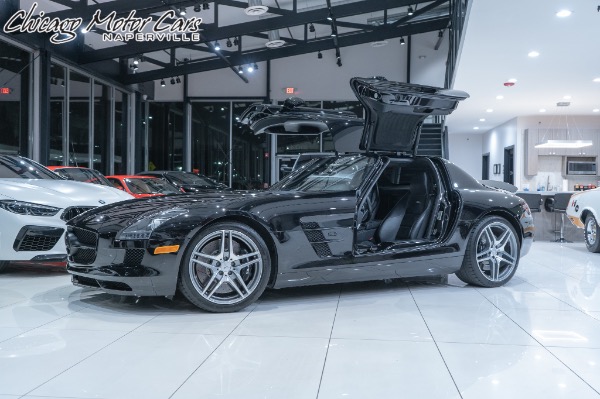 Used 2012 Mercedes-Benz SLS AMG Coupe. Low miles RENNtech Exhaust Gullwing Doors Recent Service for sale Sold at Chicago Motor Cars in West Chicago IL 60185 1