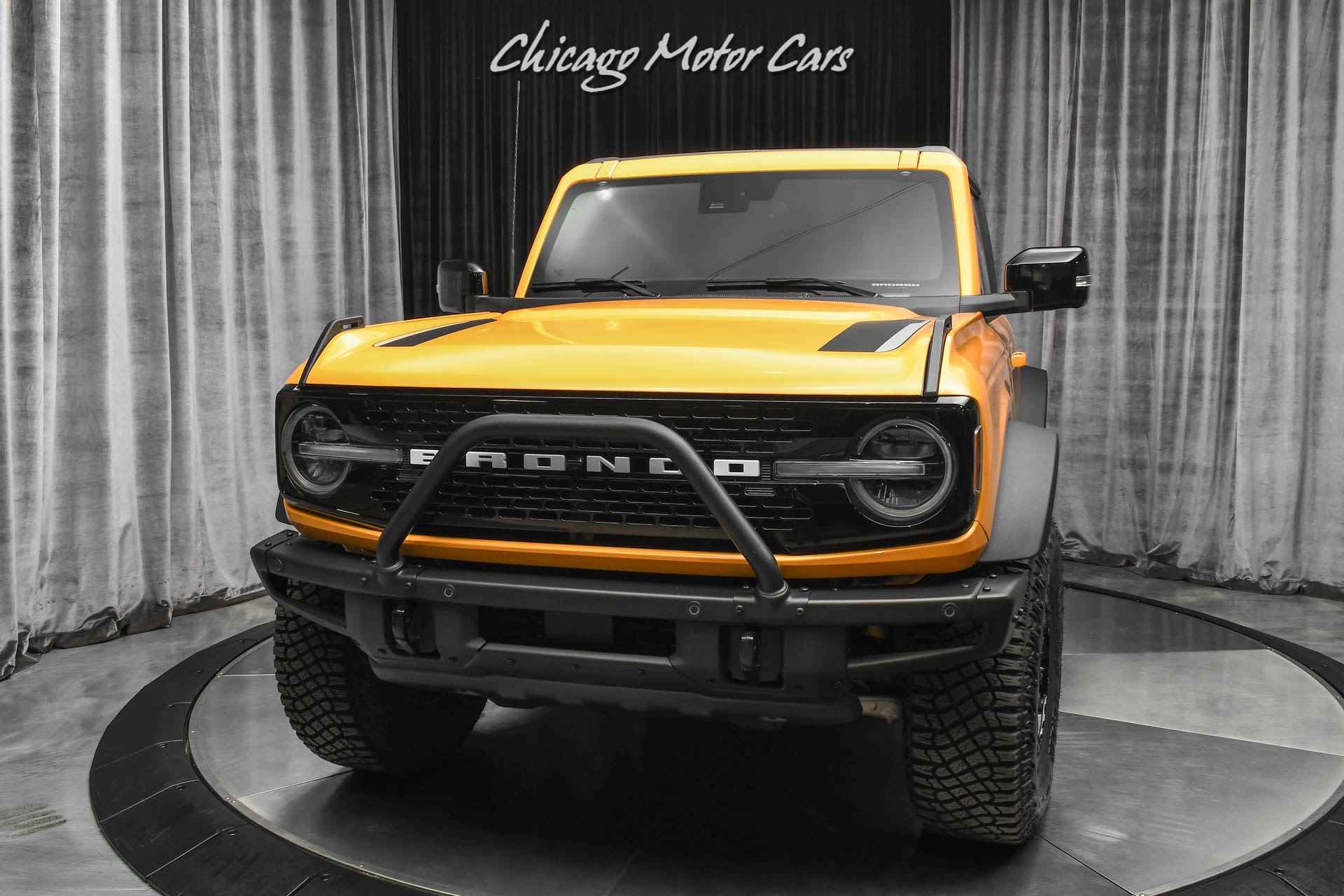 Used 2021 Ford Bronco First Edition Advanced 4X4 SUV Cyber Orange Metallic 2 Door LOADED For 