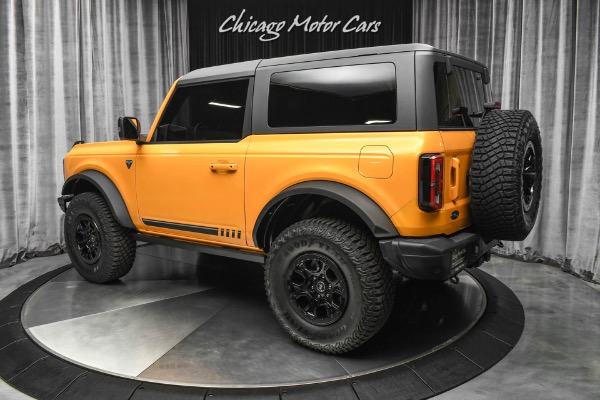Used 2021 Ford Bronco First Edition Advanced 4X4 SUV Cyber Orange Metallic 2 Door! LOADED! for sale Sold at Chicago Motor Cars in West Chicago IL 60185 3